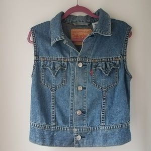 Barely Worn Levi Jean Vest